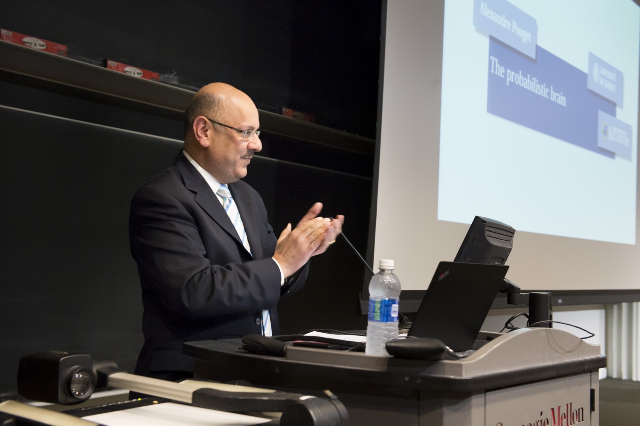 The Carnegie Prize Lecture on May 11, 2016 with Alexandre Pouget.