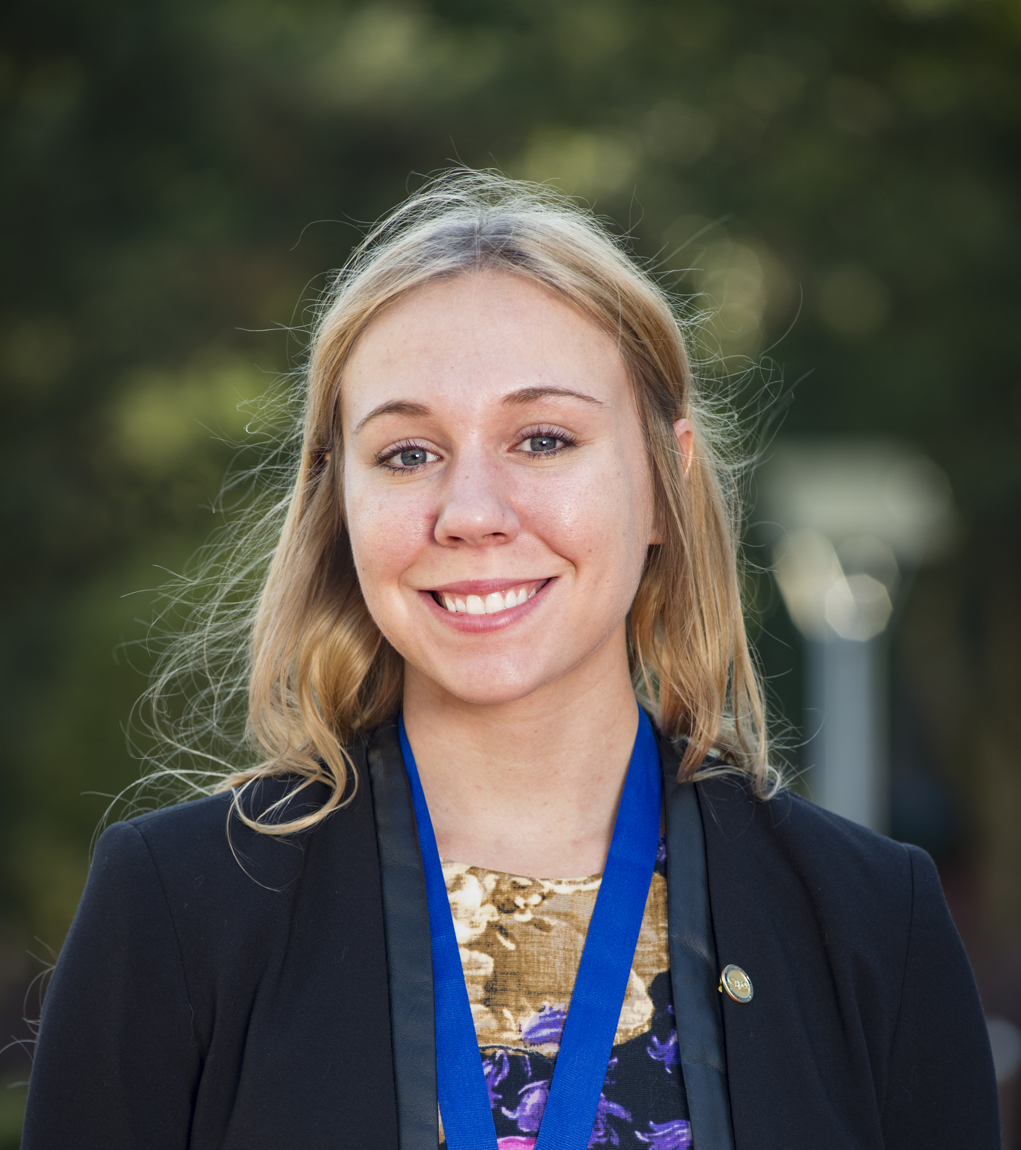 Alyssa Lawler, a Ph.D. student in biological sciences in the Pfenning Lab.