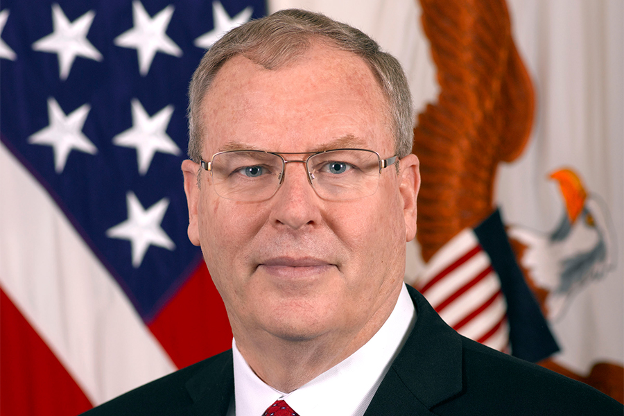 US Secretary of Defense Robert O. Work at the National Robotics Engineering Center (NREC). 