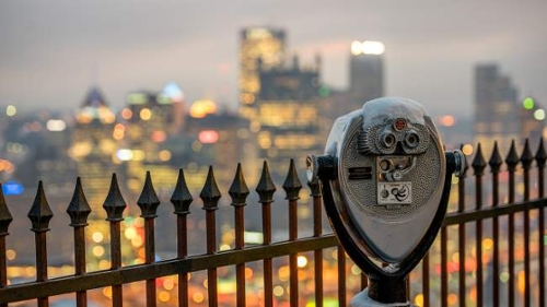 View from Pittsburgh's Mt. Washington