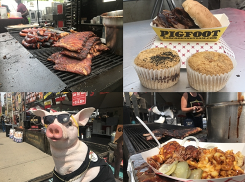 BBQ Ribs and Food at the Rib Fest