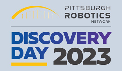 Event poster with text discovery day 2023