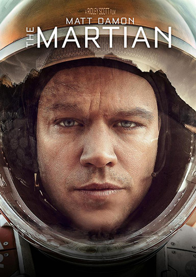 Movie poster for The Martian featuring Matt Damon