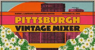 Event poster text vintage mixer