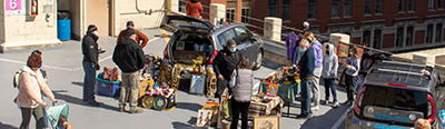 Picture of a flea market