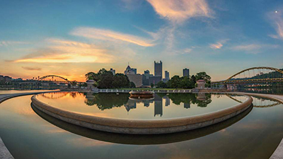 Picture of the fountain at Point State Park