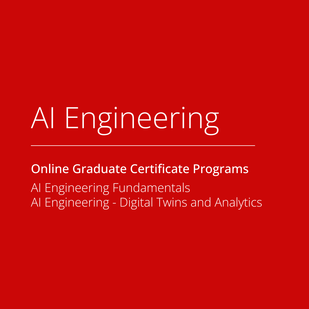 CMU Online AI Engineering Graduate Certificate Programs