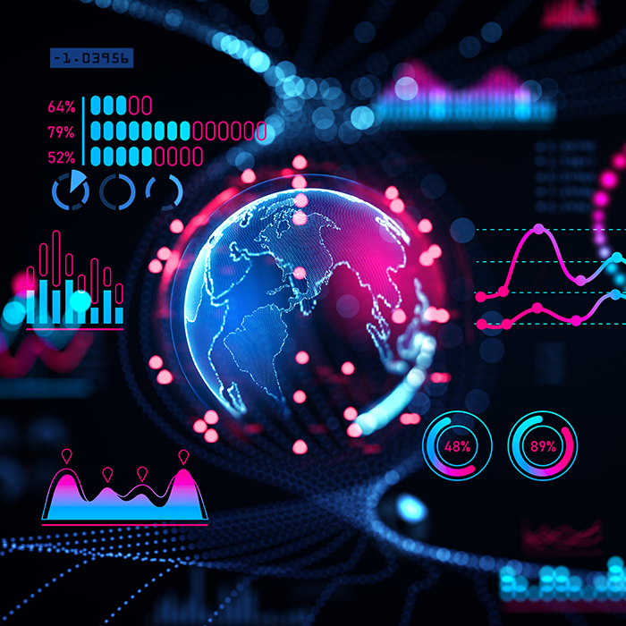 abstract data science image