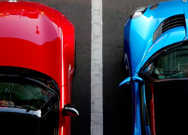 parking spaces