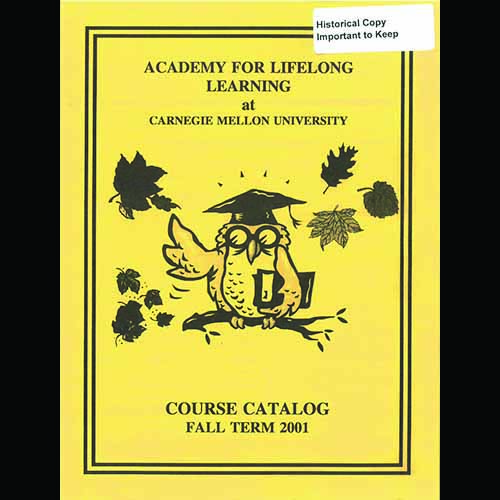 Fall 2001 Catalog