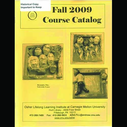 Fall 2009 Catalog