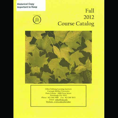 Fall 2012 Catalog