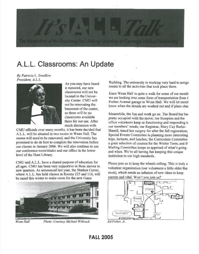 Fall 2005 Newsletter