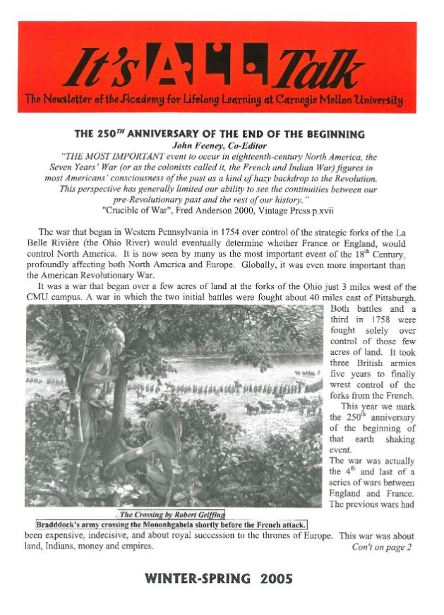 Winter/Spring 2005 Newsletter