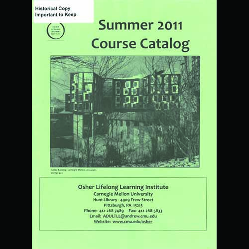 Summer 2011 Catalog