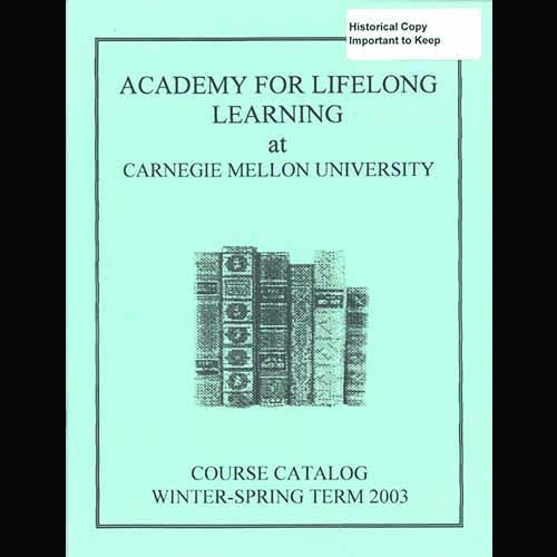 Winter 2003 Catalog