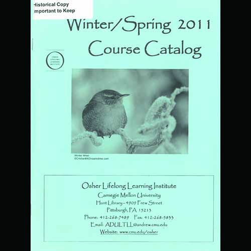 Winter 2011 Catalog