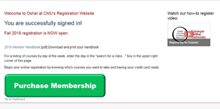 purchase membership button