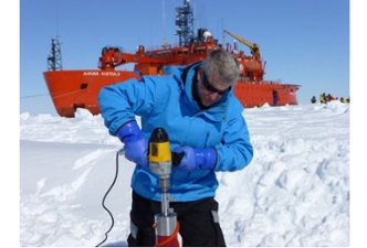 Ken Golden on polar expedition