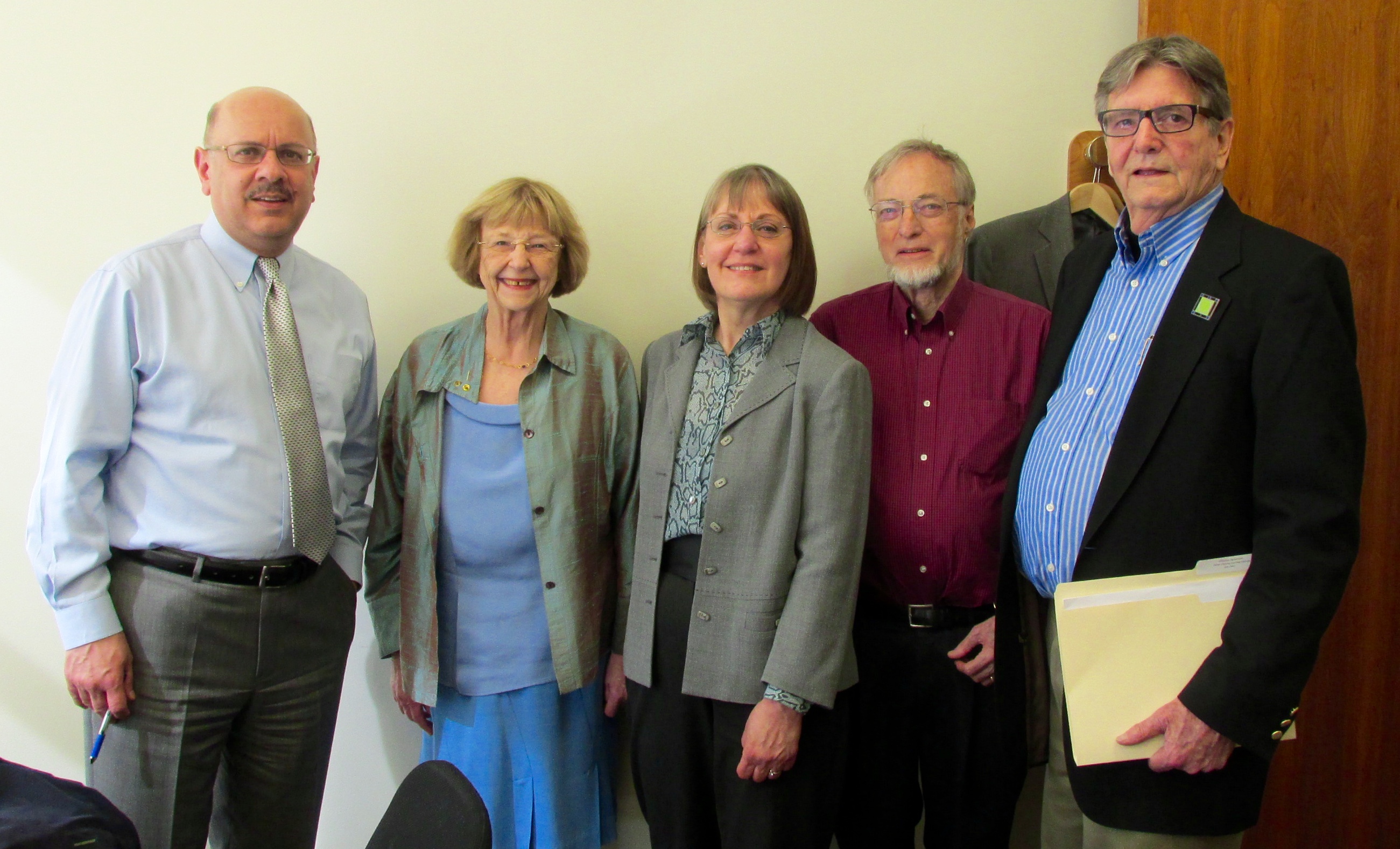 CMU President and Osher representatives