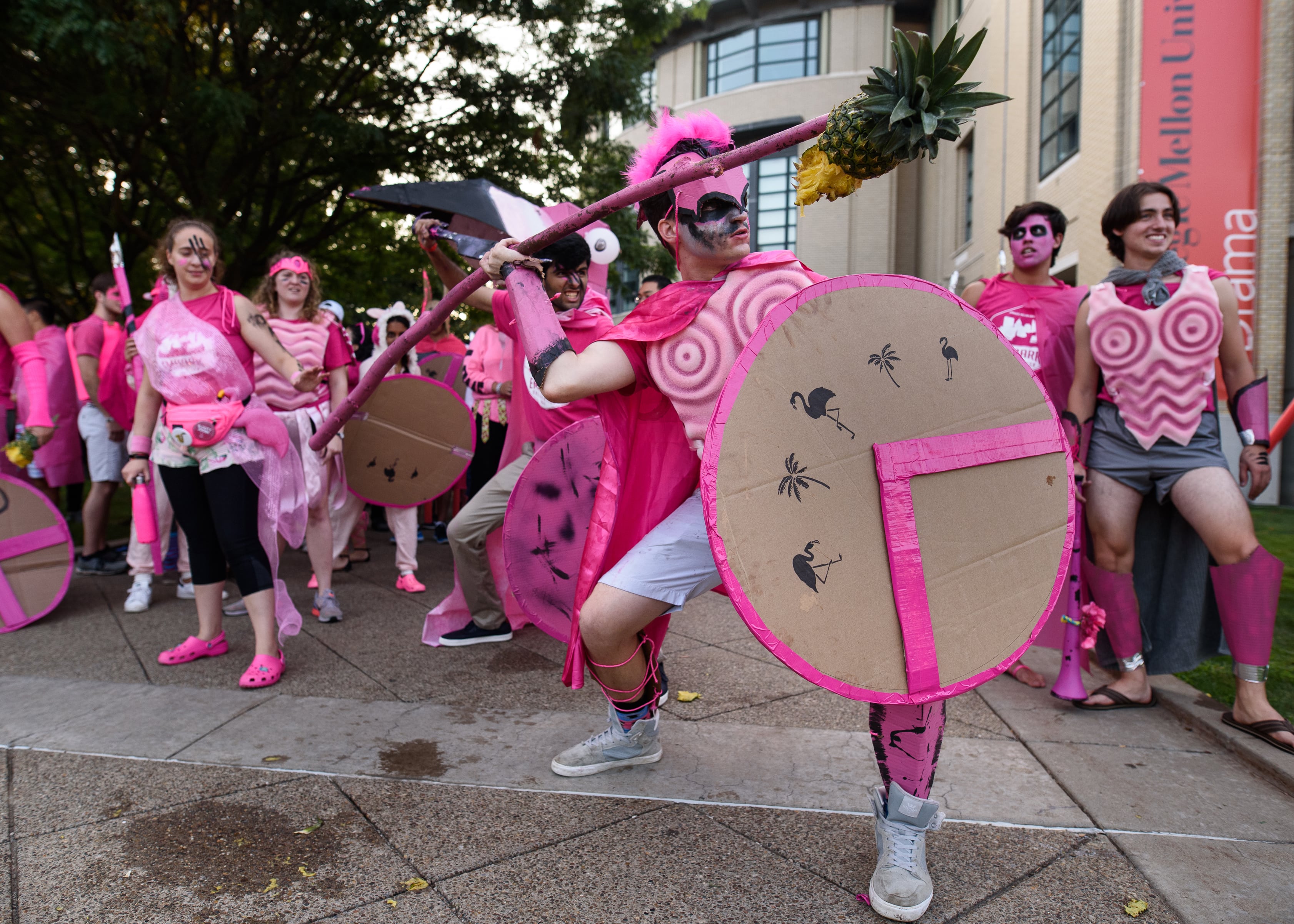 Photo of students participating in Housewars