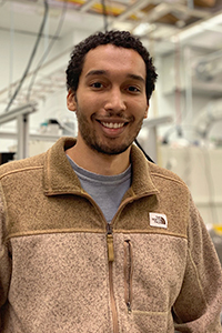 Student wearing a jacket