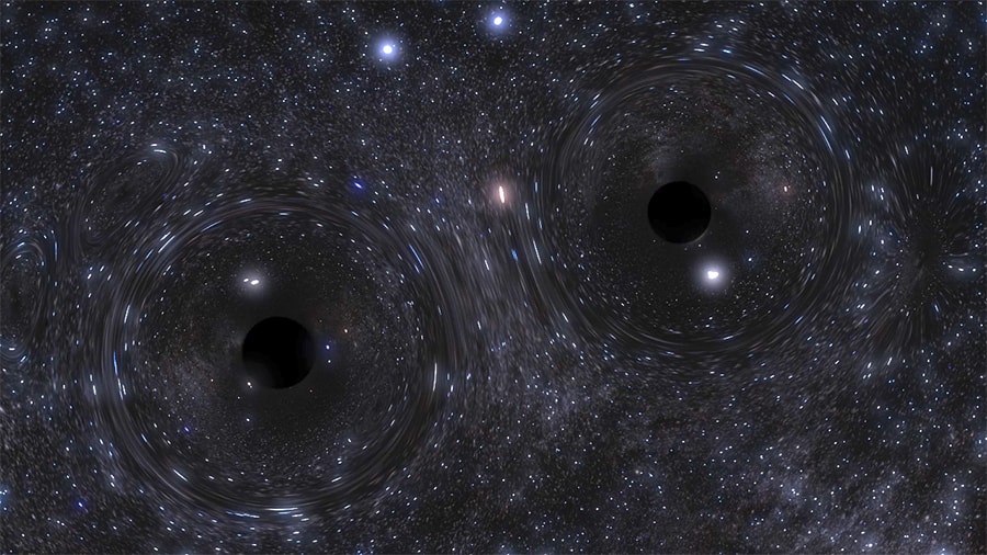 Two black holes