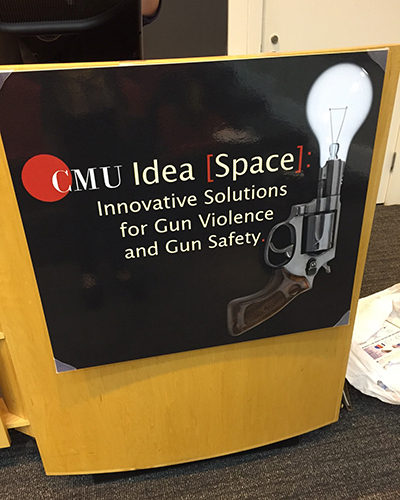 CMU Idea Space sign