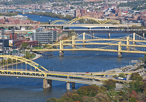 Pittsburgh bridges