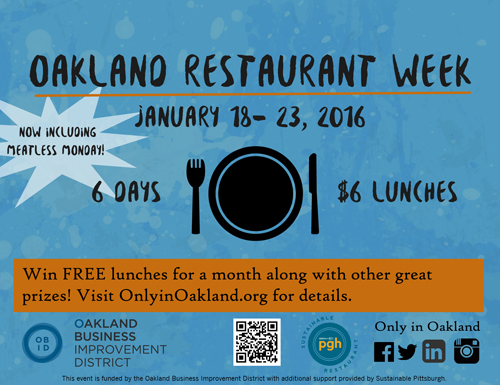 Oakland Restaurant Week