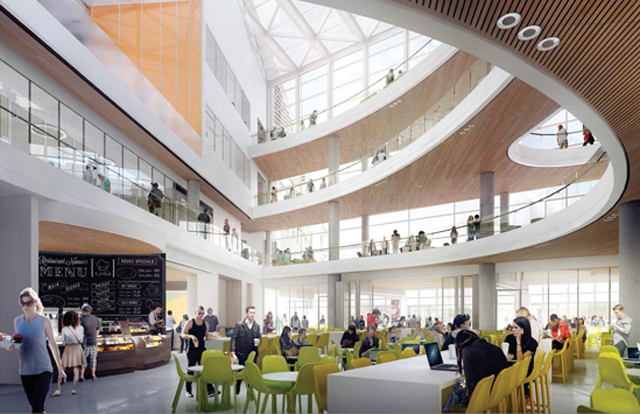 Tepper Quad Dining Rendering