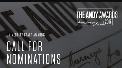 Andy Award Call for Nominations
