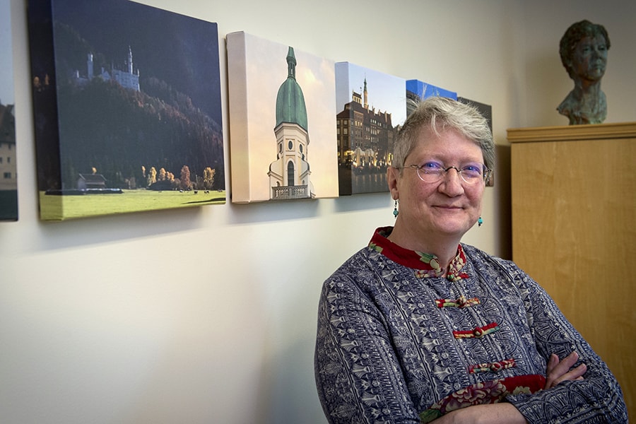 Marygrace Antkowski in her office