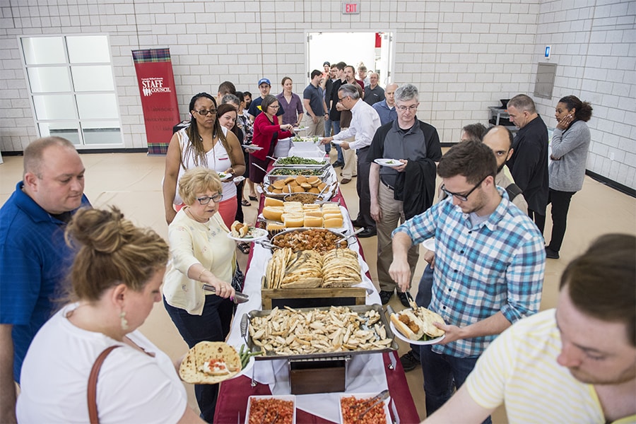 picnic food line