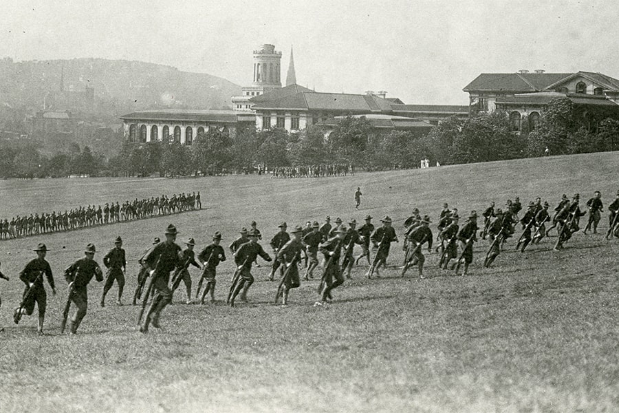 camp carnegie during WWI