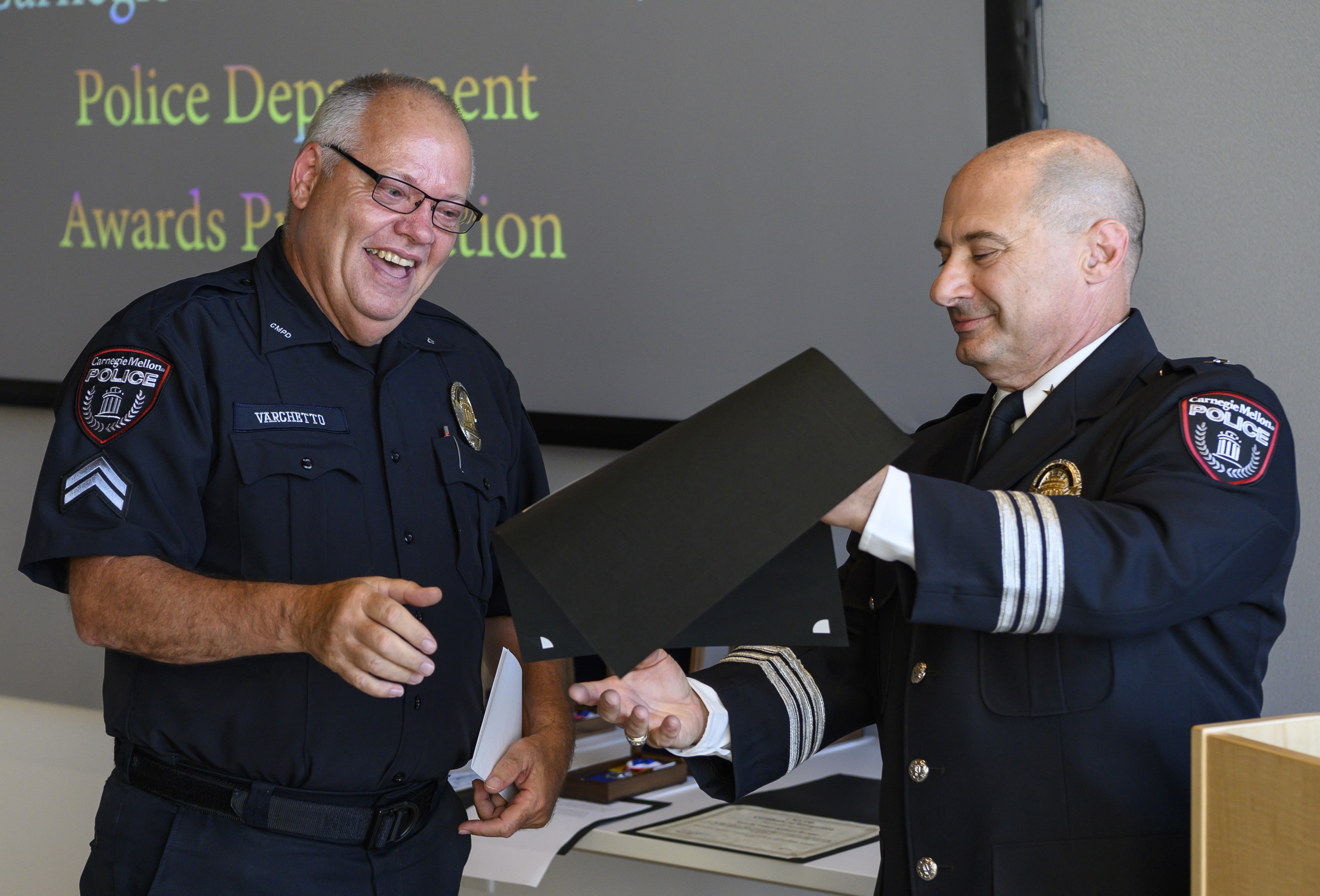 Image of Jeff Varchetto receiving award