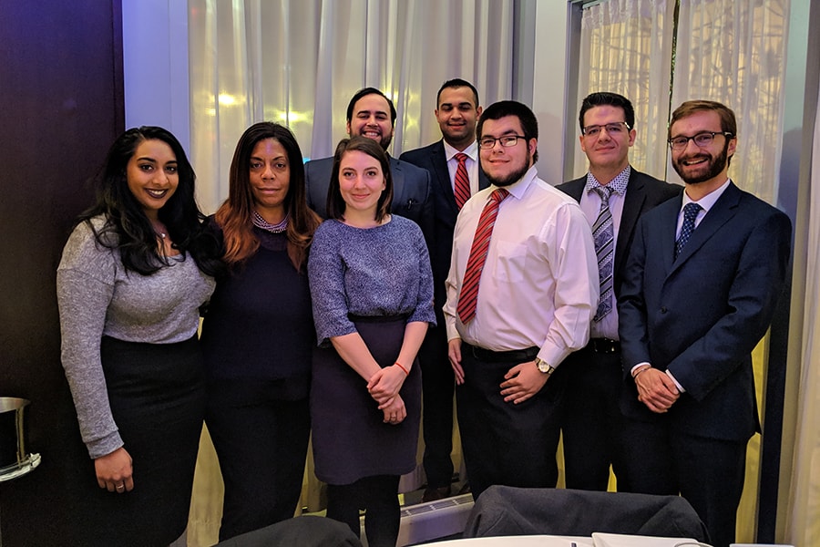 Graduate students w/Kiron Skinner in Washington, D.C.