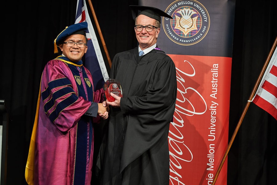 image from CMU-Australia graduation