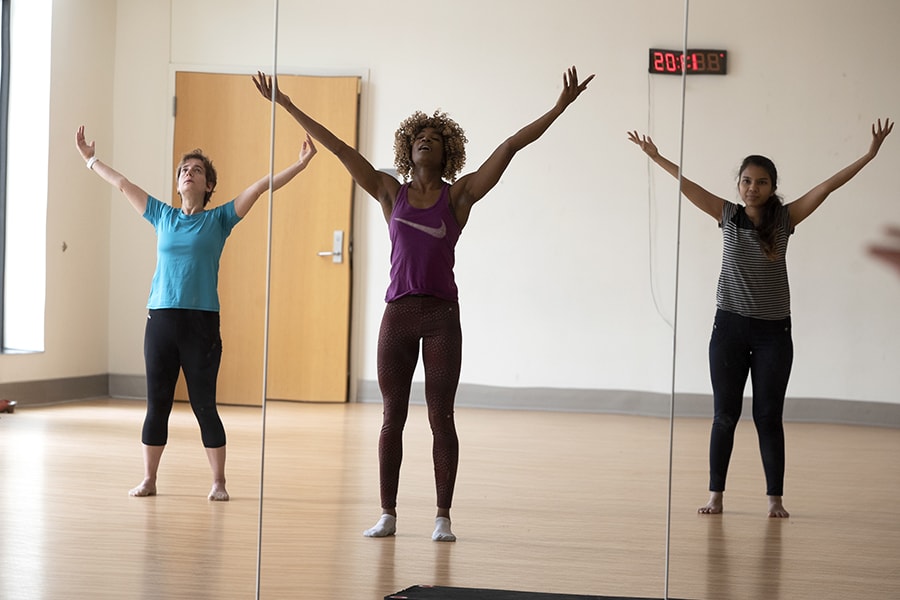 image of a Tai Chi yoga class