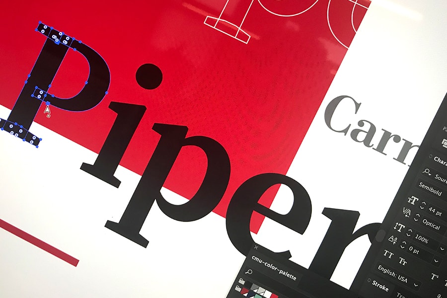 image of  Piper masthead in progress