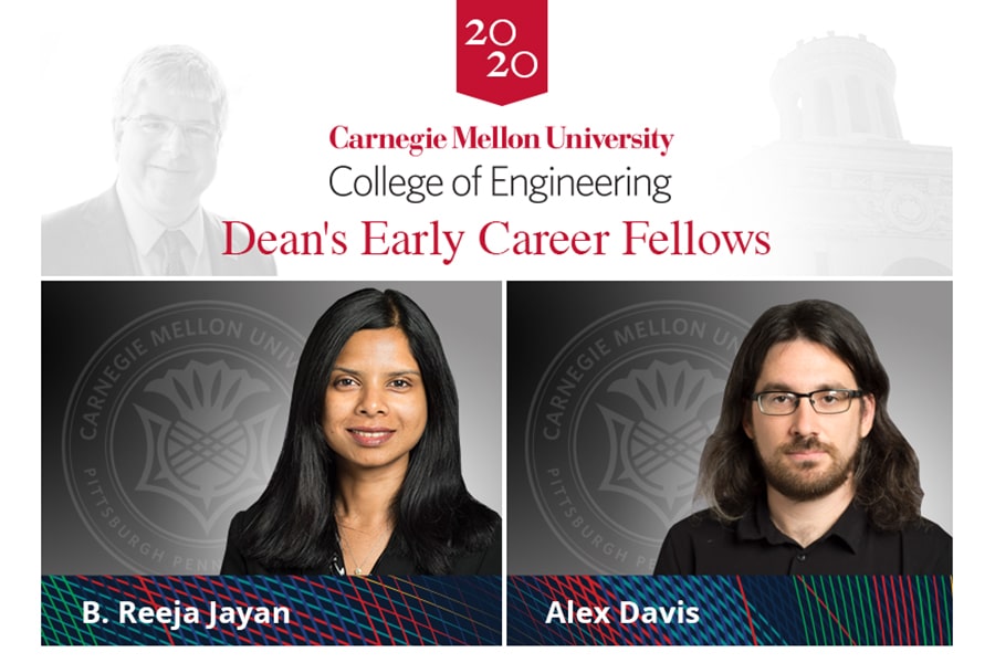 composite of B. Reeja Jayan and Alex Davis