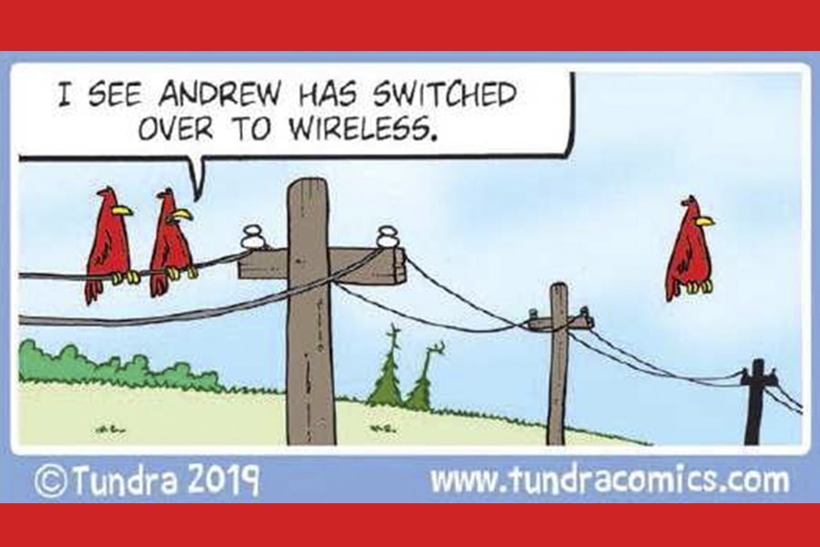 wireless andrew cartoon