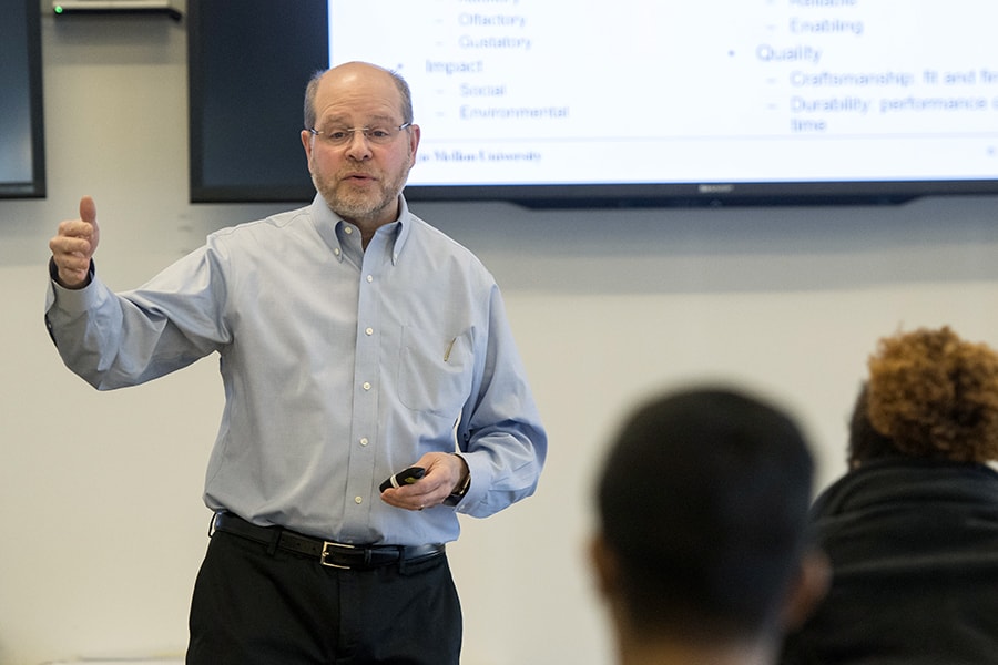 image of Jon Cagan teaching in a classroom