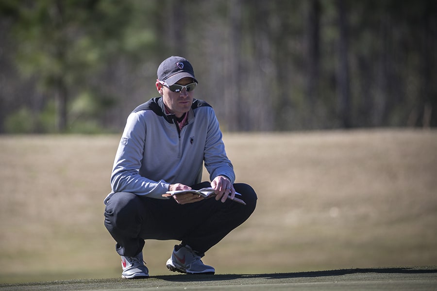 Dan Rodgers on the golf course