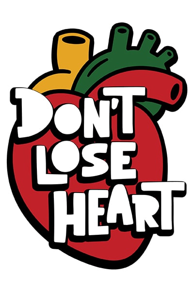graphic logo for Don't Lose Heat campaign