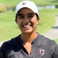 golf portrait of Sriya Mupparaju