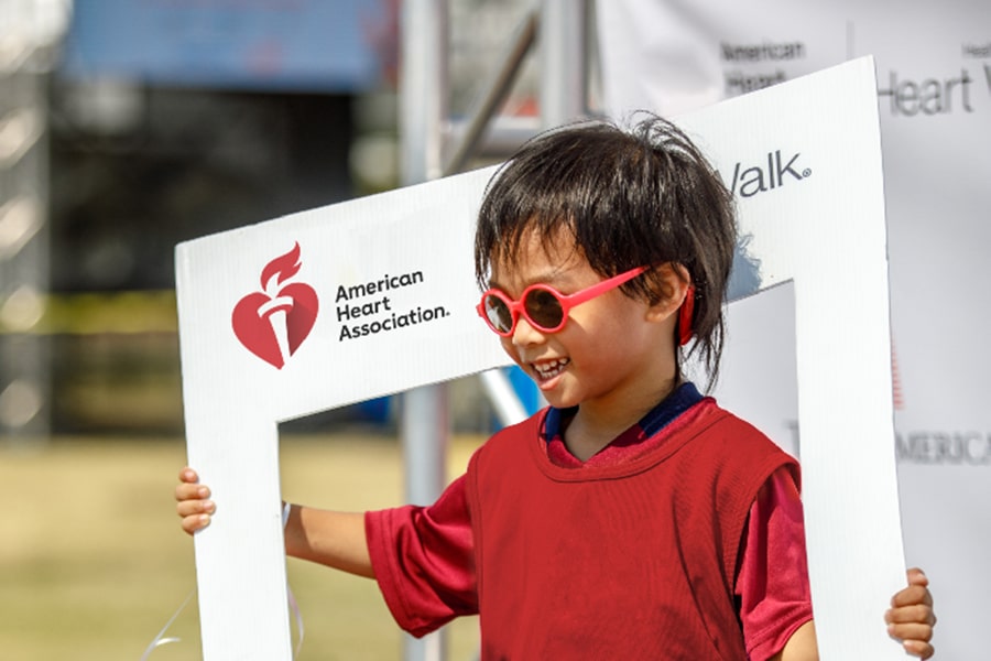 American Heart Association Walk promotional image