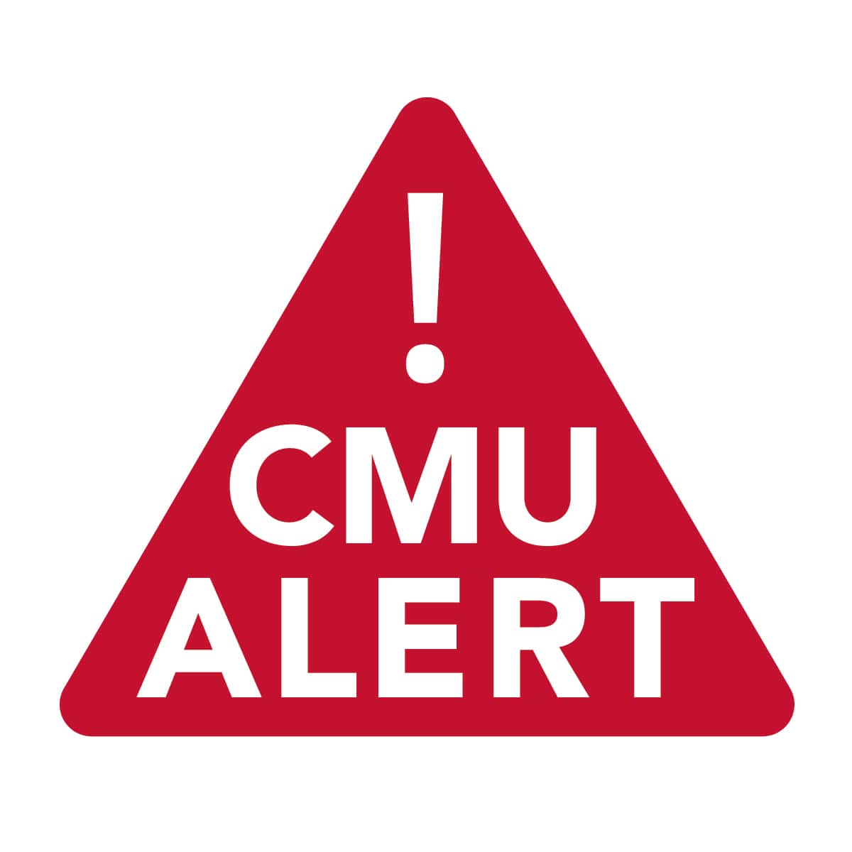 CMU Alert graphic