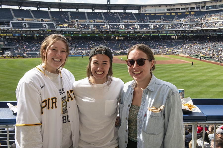 students at PNC Park