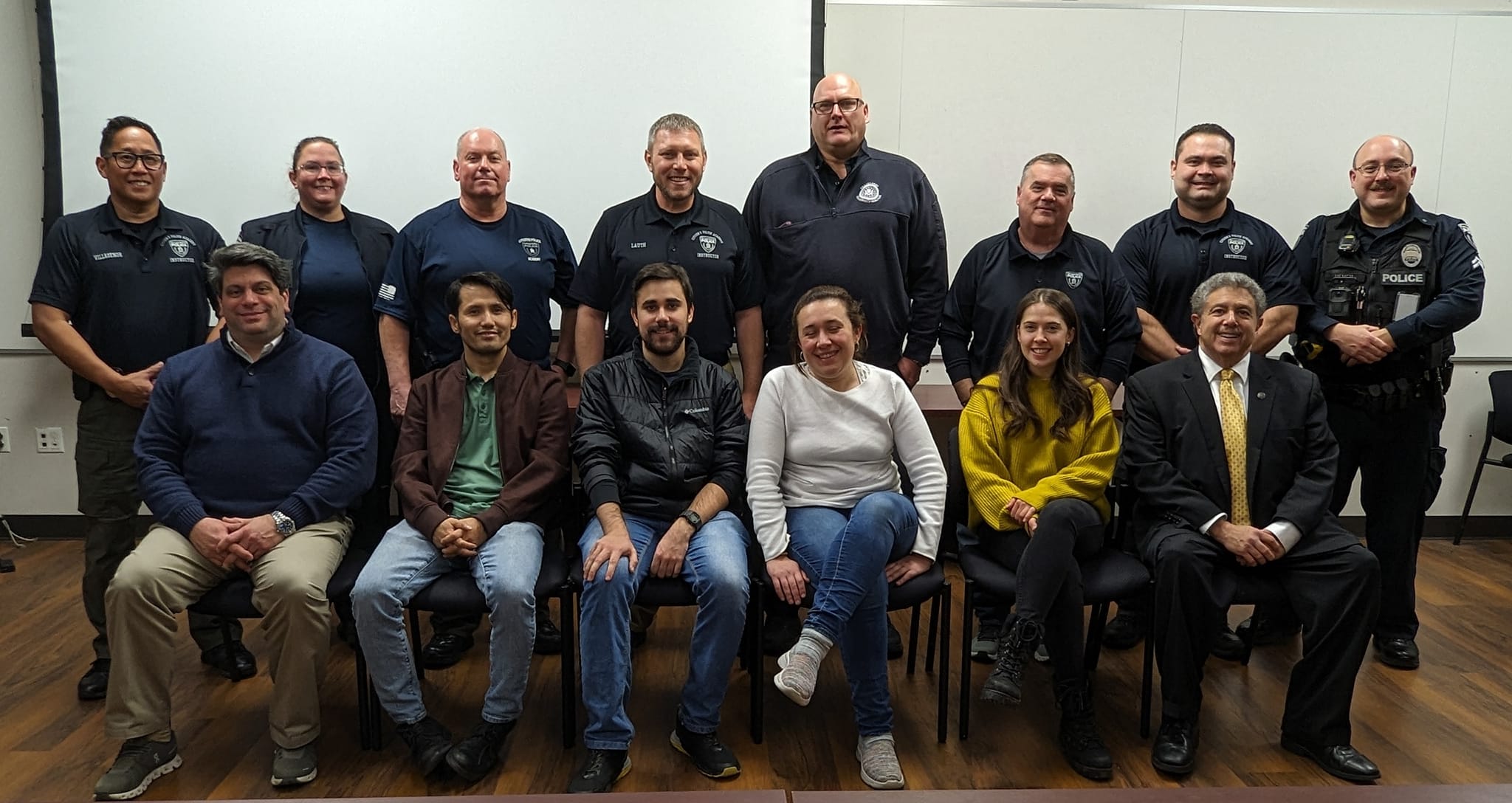 class members of the cmu police citizens academy
